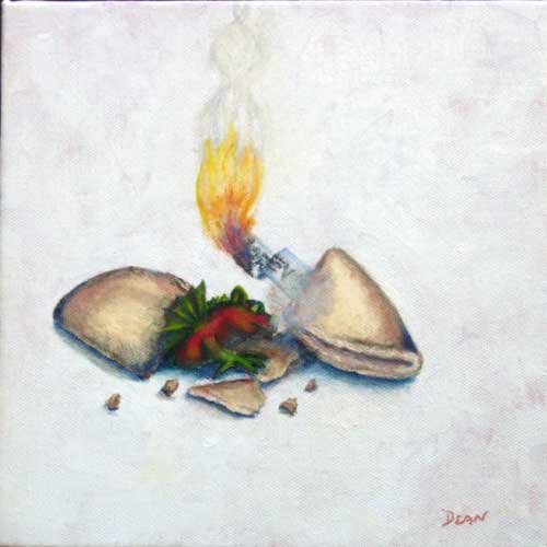 Good Fortune - oil on canvas